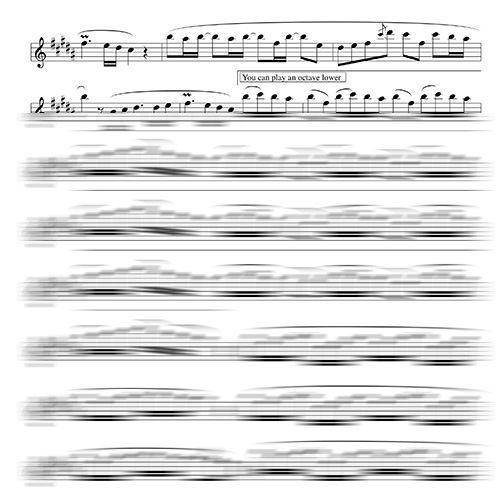 Yiruma – River Flows in You sax tenor 2 sheet music