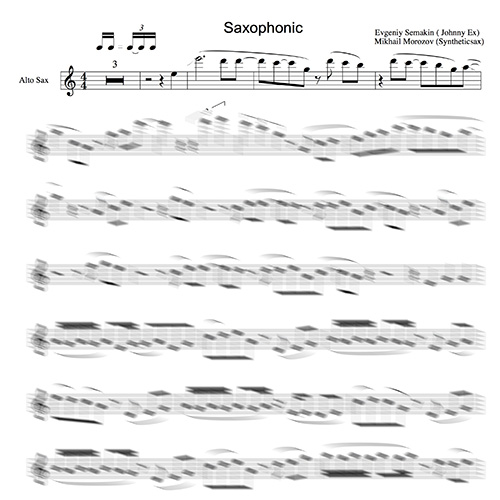 Saxophonic Note Alto