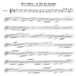 Phil Collins vs Syntheticsax - In The Air Tonight (Vintage Culture Rmx) Sax Alto
