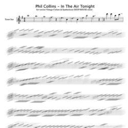 Phil Collins vs Syntheticsax - In The Air Tonight (Vintage Culture Rmx) Sax Tenor
