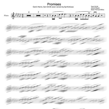 Promises_flute_backing_Tracks_sheet_music