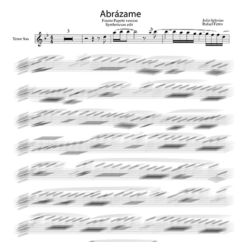 Abrazame_sax_tenor_backig_track_sheet_music