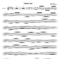 Yakety Sax Funny Song alto sax