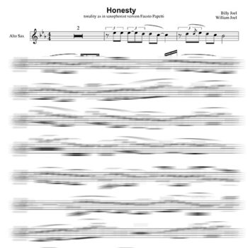 Honesty_sheet music