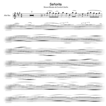 Señorita_sheet_music_sax_alto